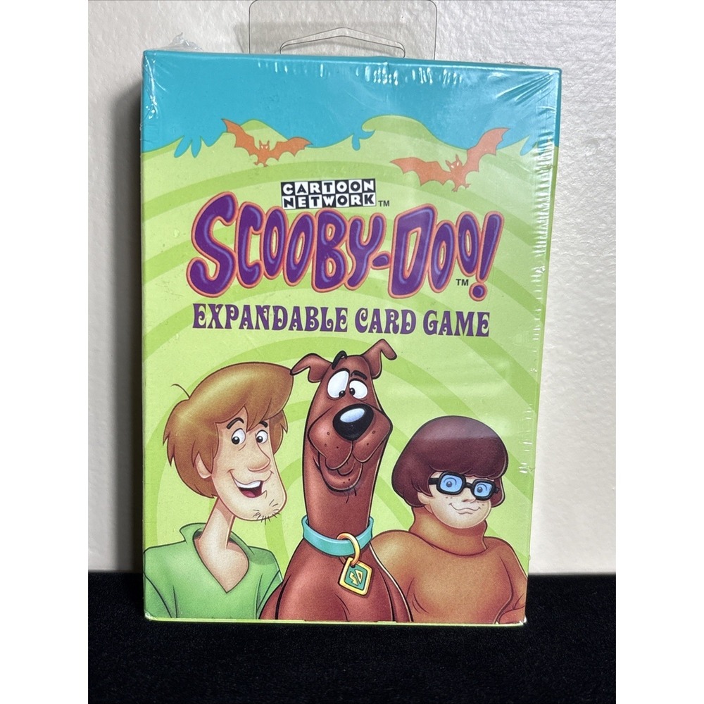 SCOOBY DOO Bicycle EXPANDABLE CARD GAME NEW SEALED Vintage 2000